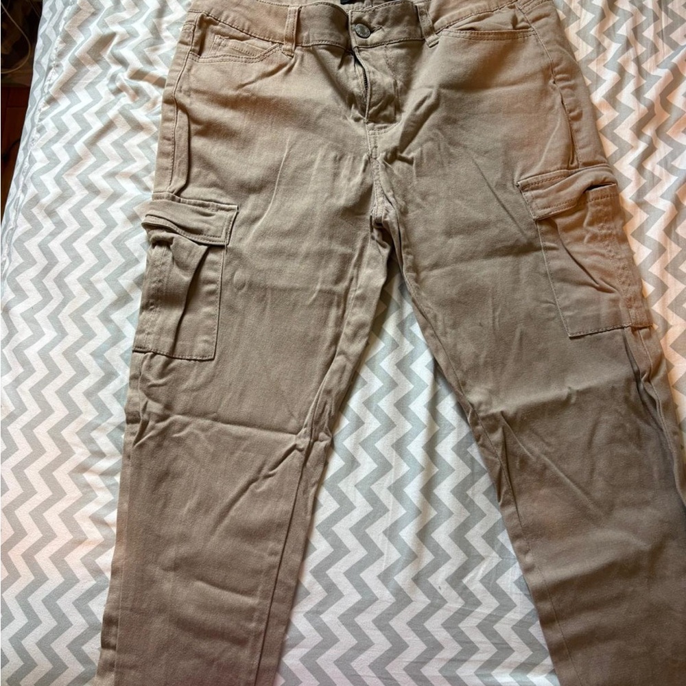 Wax Jean Men's Khaki Cargo Pants